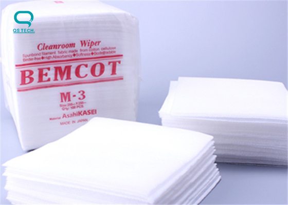 100% Wood Fiber 4 Folded Clean Room Wipes Lint Free Cleanroom Wipes