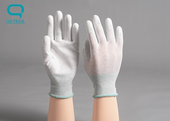 Clean Room ESD Palm Fix Carbon Fiber Gloves Anti Static