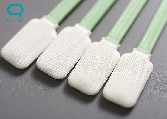 Industrial Polyester Rayon Cleaning Cotton Swabs Lint Free