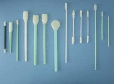 Industrial Polyester Rayon Cleaning Cotton Swabs Lint Free