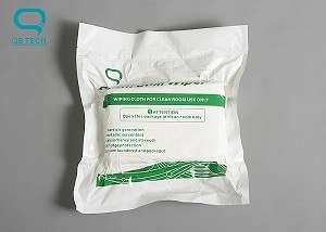 6``*6``Superfine Fiber Class 100 Polyester Wipe For Clean Room