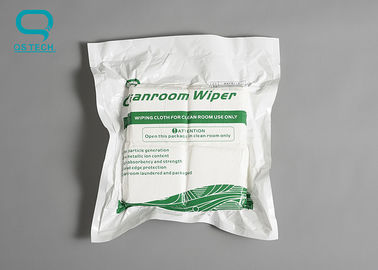 Superfine Fiber Woven 150pcs / Bag Clean Room Wipes